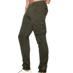Pantalon Cargo Kaki