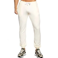 Pantalon Coton Eponge Ivoire