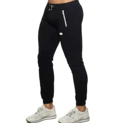 Pantalon Jogging Double Zip Noir