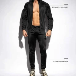 Pantalon Sport Uni Noir