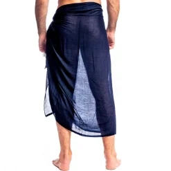 Paréo Calypso Bleu Marine