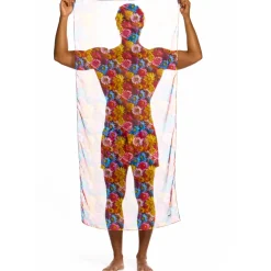 Paréo Daisies Multicolore