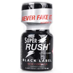 Poppers Super Rush Black Label Amyle - 10 ml
