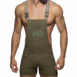 Salopette AD Coton Kaki