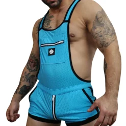Salopette Futura Bleu Turquoise