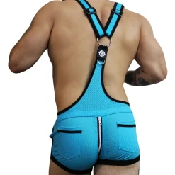 Salopette Futura Bleu Turquoise