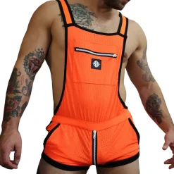 Salopette Futura Orange Fluo