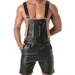 Salopette Mi-Cuisses Kinky Noir