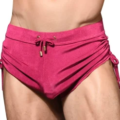 Short Ajustable Sensual Rib Magenta