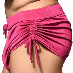 Short Ajustable Sensual Rib Magenta