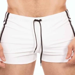 Short Byron Blanc - Noir