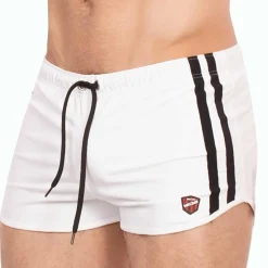 Short Byron Blanc - Noir