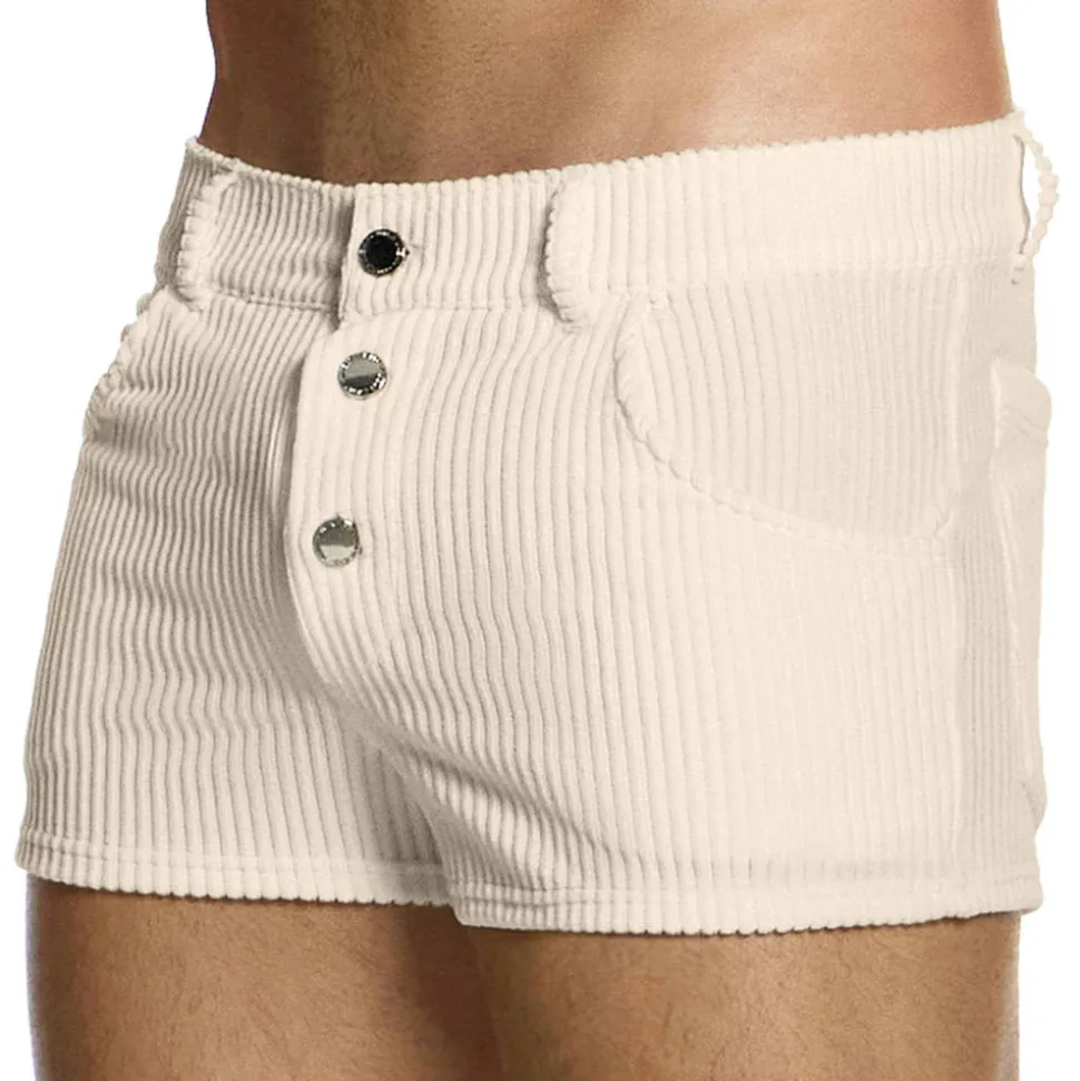 Short Corduroy Blanc Cassé