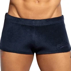 Short Coton Eponge Bleu Marine