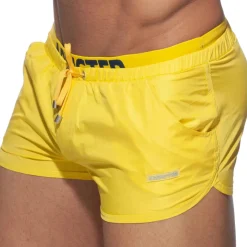 Short de Bain Double Waistband Jaune
