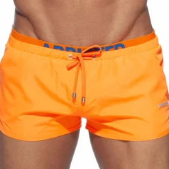 Short de Bain Double Waistband Orange