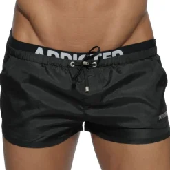 Short de Bain Double Waistband Noir