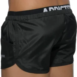 Short de Bain Double Waistband Noir