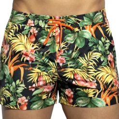 Short de Bain Hawaï Noir