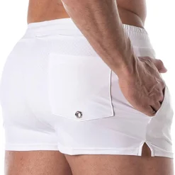 Short de Bain Holidays Blanc