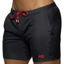 Short de Bain Long Basic Anthracite