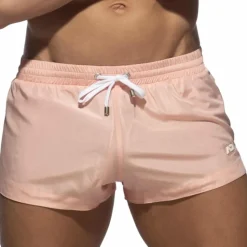 Short de Bain Mini Basic Rose Pâle