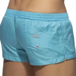 Short de Bain Mini Basic Bleu Turquoise