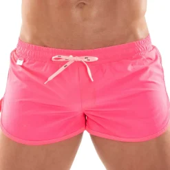 Short de Bain Mini Neon Rose Fluo