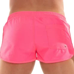 Short de Bain Mini Neon Rose Fluo