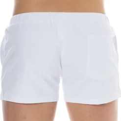 Short de Sport Coton Blanc