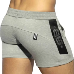 Short de Sport First Class Gris Chiné