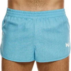 Short Jogging Lin Bleu Ciel