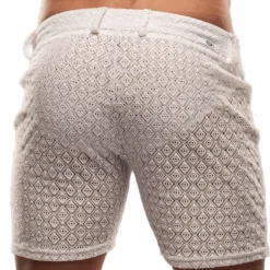 Short Long Riviera Blanc