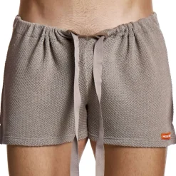 Short Micro Knit Marron