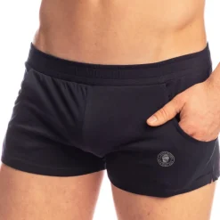 Short Micro Lounge Party Bleu Marine