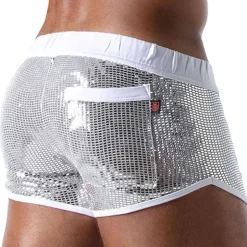 Short Mini Star Argent