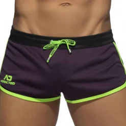 Short Mix Microfibre Violet