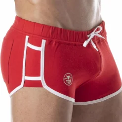 Short Rétro Rouge