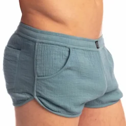 Short Split Palm Spring Bleu Alizé