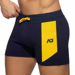 Short Sport AD Coton Bleu Marine