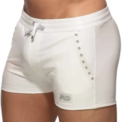 Short Sport Rub Tape Blanc