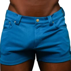 Short Summer Stretch Skinny Bleu Paon