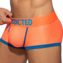 Shorty Basic Colors Mesh Orange Fluo