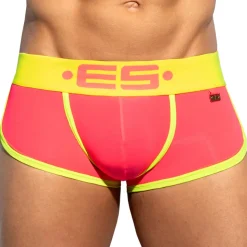 Shorty Double Side Microfibre Rose Fluo