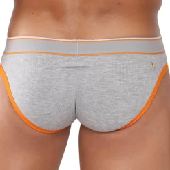 Slip Adventure Gris Chiné