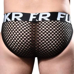 Slip Almost Naked Net FUKR Noir