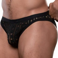 Slip Almost Naked Orgy Mesh Noir