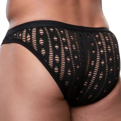 Slip Almost Naked Orgy Mesh Noir
