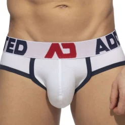 Slip Basic Colors AD Coton Blanc