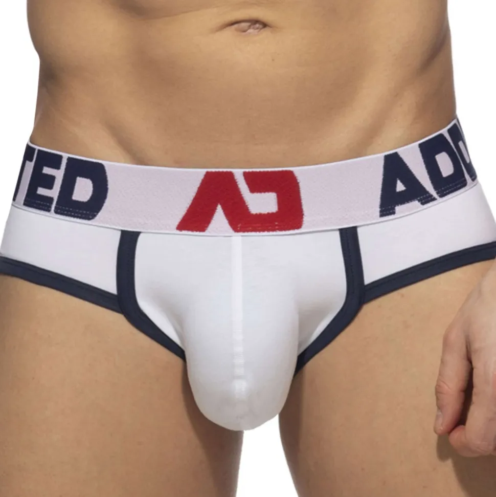 Slip Basic Colors AD Coton Blanc